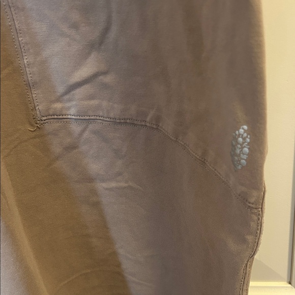 Free People Movement Hotshot Romper in Sand. - Picture 8 of 8